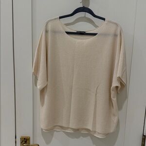 Vince Cream Cashmere Sweater